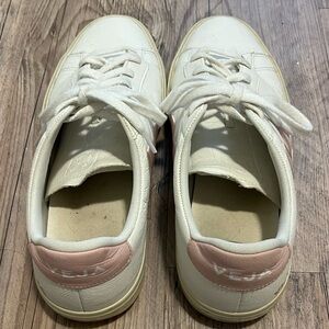 Veja Women’s light pink leather sneaker. Used, good condition.